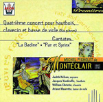 J. Nelson, J. Vandeville, W. Christie, A. Maurette - Monteclair, M.P. de - 4e concert (CD)