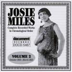 Josie Miles - Volume 2 (1924 - 1925) (CD)