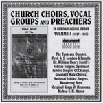 Various Artists - Church Choirs Vocal Groups & Preachers - Volume 4 (1927 - 1943) (CD)