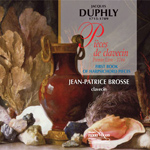 1. book of charpsicord pieces / J.P. Brosse clavesin - Duphly, Jacques