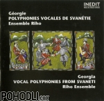 Ensemble Riho - Géorgie: Polyphonies Vocales De Svanétie = Vocal Polyphonies From Svaneti (CD)